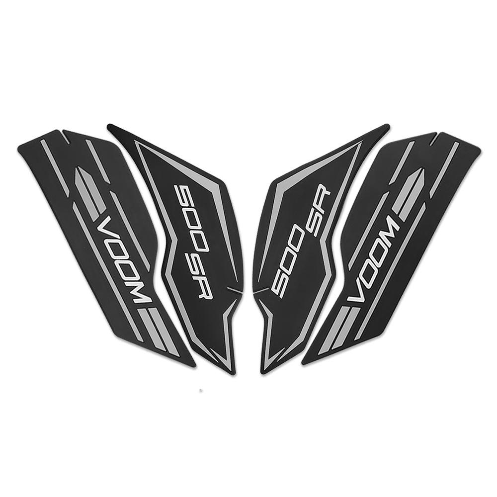 2024 CFMOTO 500SR Anti-slip & Wear-resistant Fuel Tank Body Protection Fishbone Sticker
