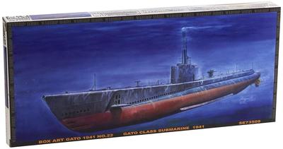 AFV Club US Navy Submarine 1941 Plastic Model Kit 1/350 Gato-class (SE73509)