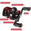 Moulinet Baitcasting 18+1BB Roulements à Billes Moulinet de Pêche Baitcasting Haute Vitesse 7.2: Système de frein magnétique à 1 rapport de démultiplication