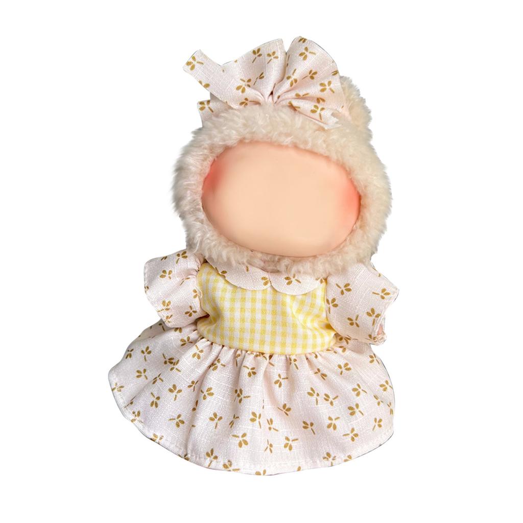 Costume 6.69 Inch Plush Toy Costume High Quality 17cm Doll Replacement Costume Fashion Doll Costume Doll Not Included