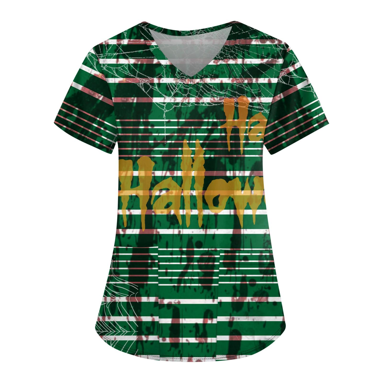 

Женские свободные топы с коротким рукавом Повседневные топы больших размеров с V-образным вырезом и короткими рукавами Повседневные летние футболки Женские топы Футболки Рабочая одежда XXL зелёный