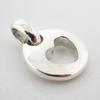 Used Tiffany SV925 Heart Pendant Top (j42-18)