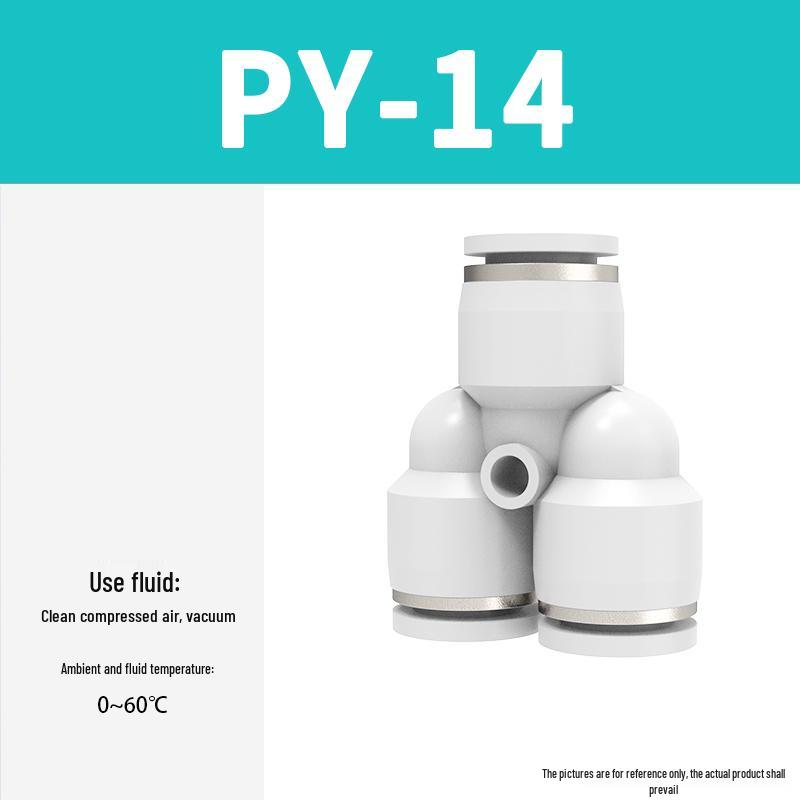 Pneumatik Schlauch Zylinder T-Stück Schnellkupplung (4-16 mm)