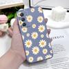 Corrugated Daisy Phone Case For Samsung A55 A35 A25 A15 A56 A36 A26 A17 A16 A07 A06 A05 A05S A54 A34 A24 A14 A04 A04S A04E 4G 5G