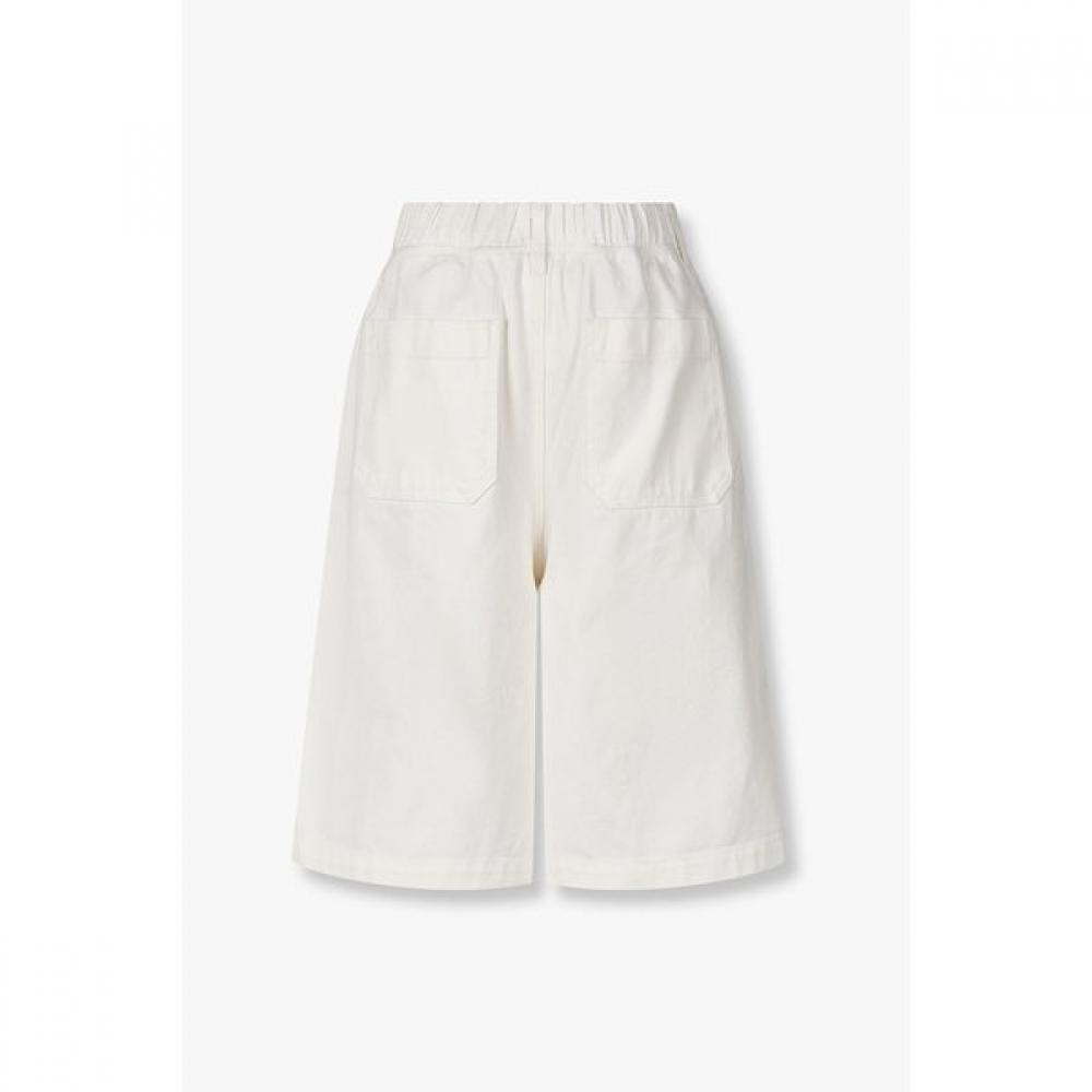 Studio Tomboy Denim Bermuda Pants Tuck Pleat  9176262982ct 
