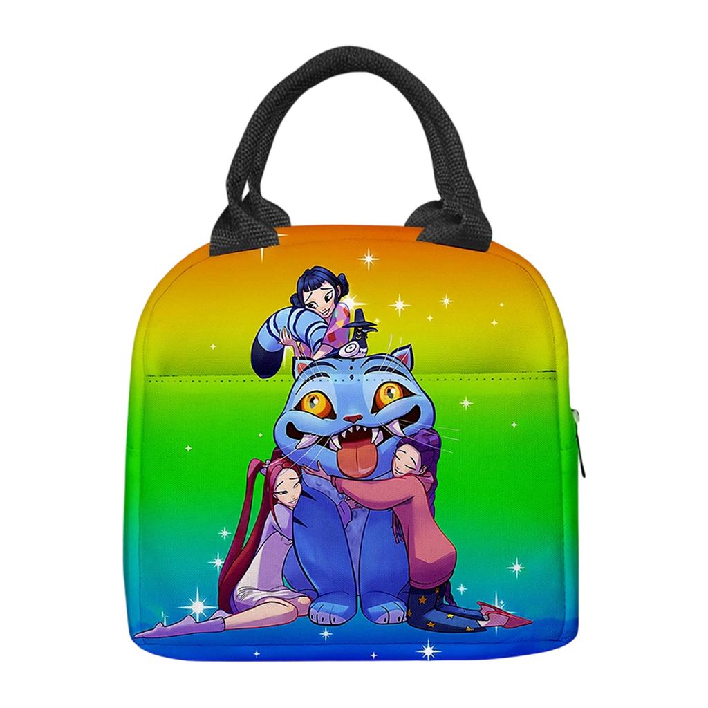 Personalized Printed Lunch Bag, Fashionable Handbag