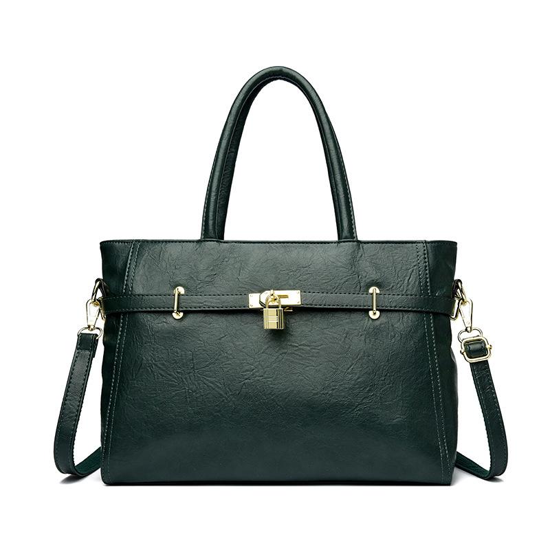 Bolsa Fashion para Deslocamento - Sofisticada Bolsa Tote Retrô para Deslocamento - Bolsa de Ombro Casual de Grande Capacidade