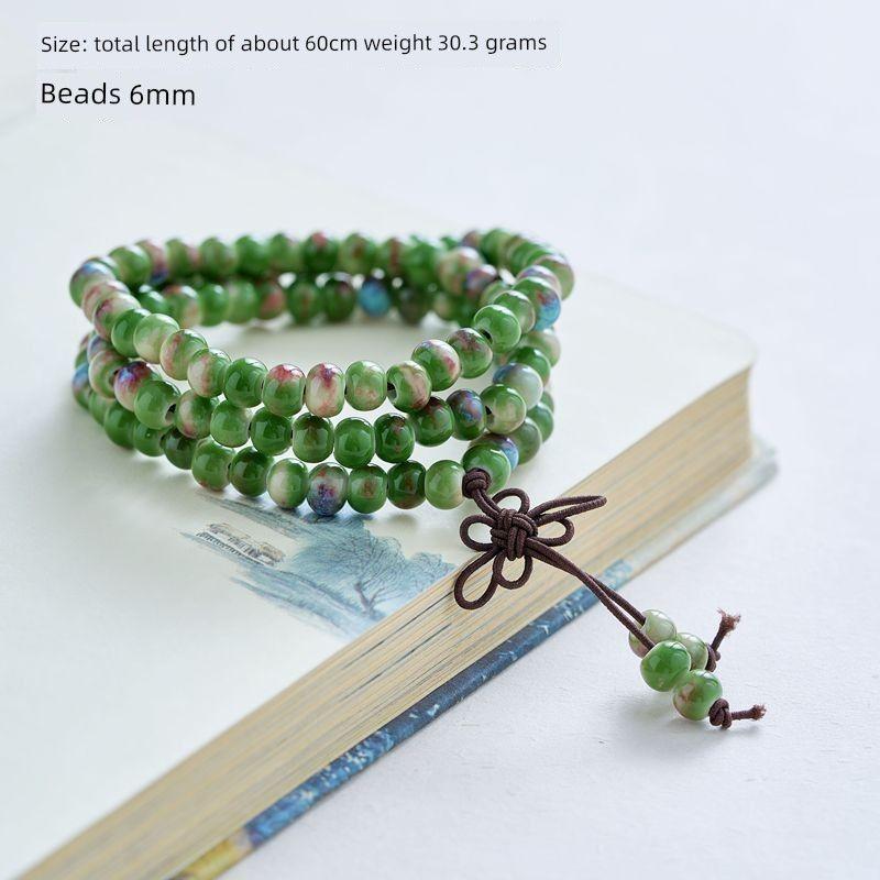 

2024 Новое поступление Керамический браслет Женский Многоцветные бусины Модная бижутерия Подарок Подарок Подруге Браслет Подруге Три кольца Бусины Будды SL0321 green kiln transformer