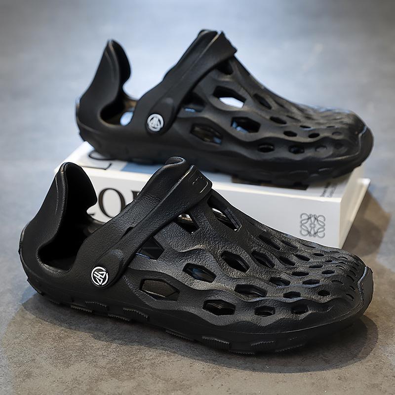 Men's Casual Non Slip Slippers EVA Open Toe Shoes for Men Outdoor Beach Sandals Spring Summer Casual Innovative Design Shoes Men