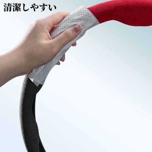 Nissan NV350 Caravan E26 Series Steering Wheel Cover Steering Cover 5D Grip Anti-slip Car Accessory 3 Colors Available! Nissan Custom Parts (black)