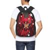Alastor El Show Comienza Mochila Escolar para Estudiantes Bolso Escolar Mochila de Día para Senderismo Viajes para Niños Niñas Moda Bolso para Libros Bolsos de Hombro