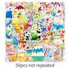 50 Adorable Summer Ice Cream & Fruit Juice Waterproof Stickers for Milk Tea Cups