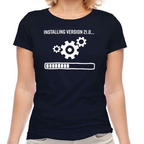 

Installation version 21.0 funny 21ST birthday gift woman top M