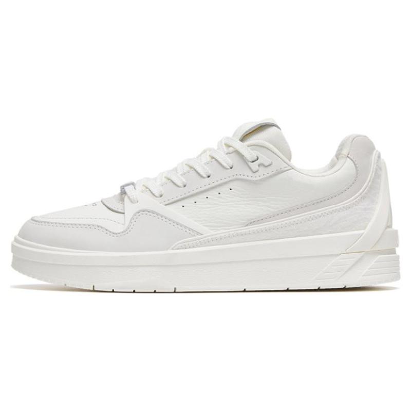 Anta Life Collection Hayward GH Anti-Slip Wear-Resistant Low-Top Skateboard Shoes Men s White Sneakers 42