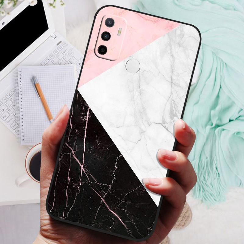 For OPPO A32 A53 A53S 2020 Case Lion Wolf Silicone Soft Back Cover For OPPO A15 A15S A35 Phone Case Protective Shell A53 2022