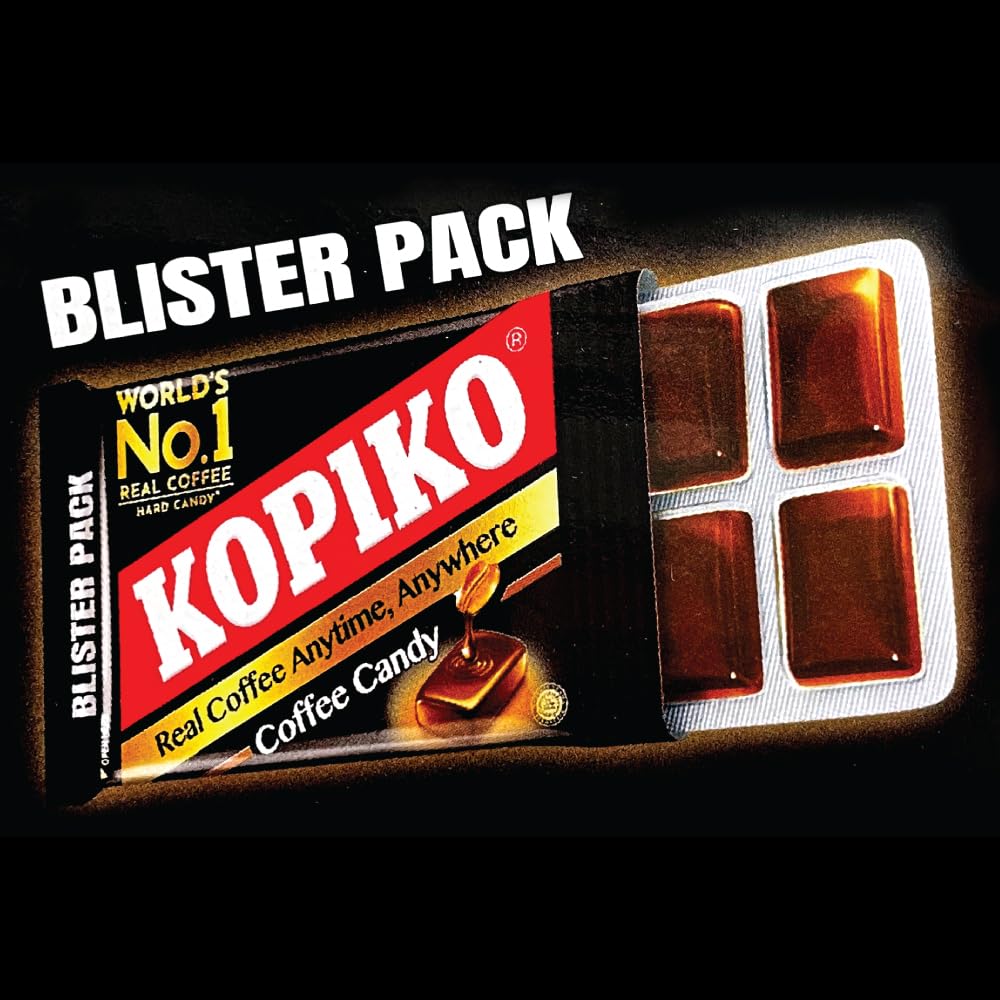 PrimeSellerJapan KOPIKO Coffee Candy Brista Pack 32g 8 Pieces X8 Sets Korean Drama Snacks Candy