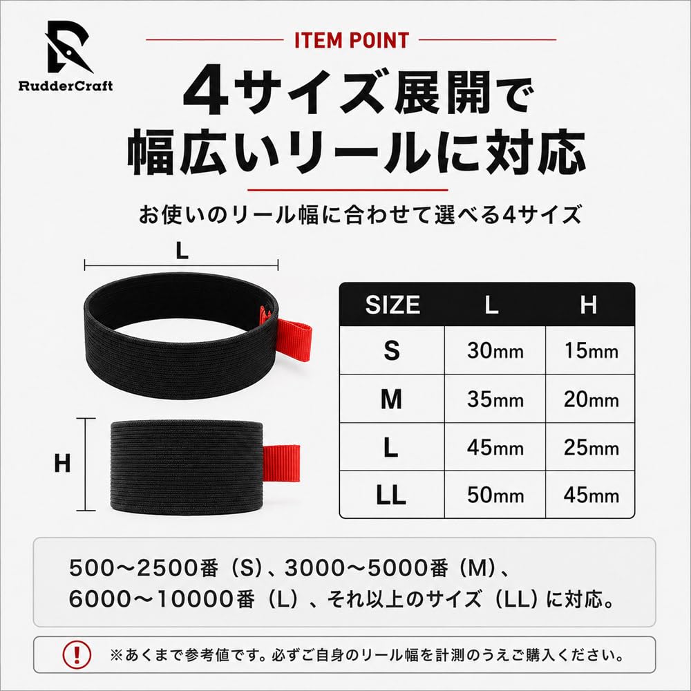 Spool Band Set of 4 Fishing Spool Protection Spool Cover