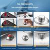ASD 4L 304 Stainless Steel Explosion-Proof Pressure Cooker
