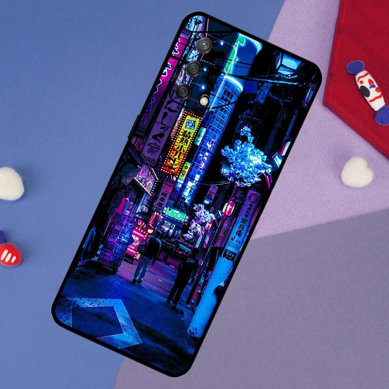 

Японский городской ночной эстетичный чехол для Oppo A60 A80 A40 A6 A5 Pro A15 A16 A17 A57 A94 A74 A54 A76 A96 A18 A38 A58 A78 A98 OPPO A54 5G