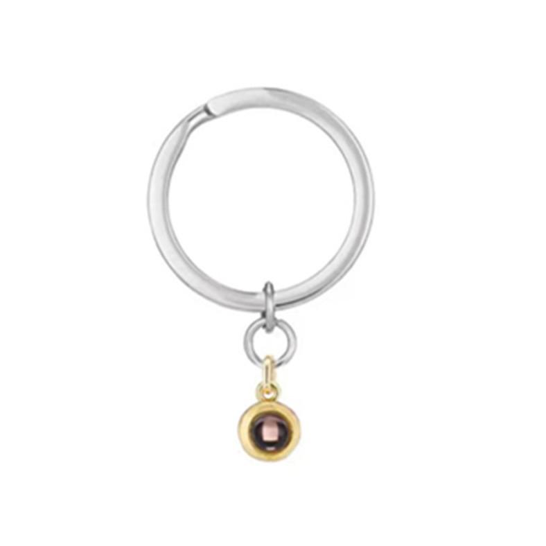 Multilingual "I Love You" Nano Projection Necklace with Color Photo