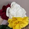 Luxury Fabric Flower Headband for Women Oversized Cloth Hairband for Party Evening Events Elegant Boho Bridal Hair Accessory