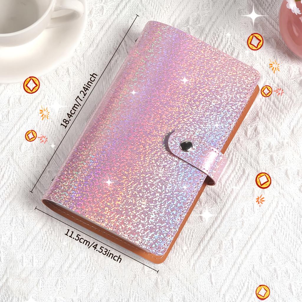 A6 Large Capacity Storage Book | Savings Book, Made of High-quality, with 50 Inner Pages, Can Hold 100 Banknotes, Suitable