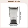 Pickle and Olive Hourglass Jar Storage Container Airtight Juice Separator for Kimchi Kosher