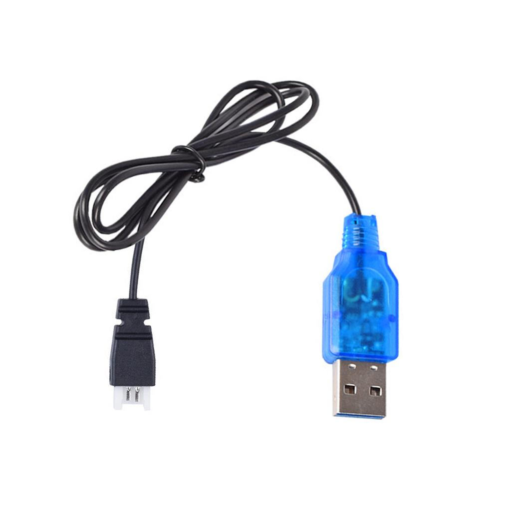 USB Charging Cable Power Supply Wire 3.7V Lithium Batteries Charger Cord Line with MX2.0-2Pin Connectors for Quadcopter