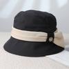 Fashion New Basin Hat Women's Dome Shows a Small Face Outdoor Travel Shading Sun Protection Mountain Climbing Sun Bucket Hat