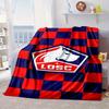 Losc Football Crest Portable Blanket/Soft Blanket Bedding Blanket Suitable for Travel Camping Living Rooms Offices Sofas Fan Gifts
