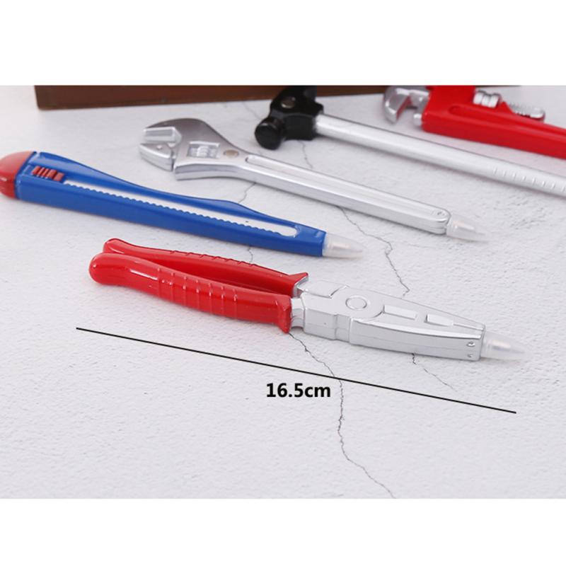 Novelty Hardware Tools Ballpoint Pen Hammer Utility Knife Writing Pen Student Learning Stationery