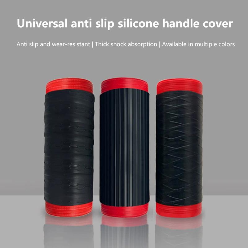 2Pcs Motorcycle Handlebar Cover Brake Covers Self Shrinking Non-Slip Silicone Motorcycles Grip Covers Sleeve Cover Protector