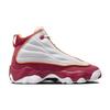 New Jordan Pro Strong Slip Resistant Mid Top Children's Basketball Shoes White Red Teenagers DC7911-168