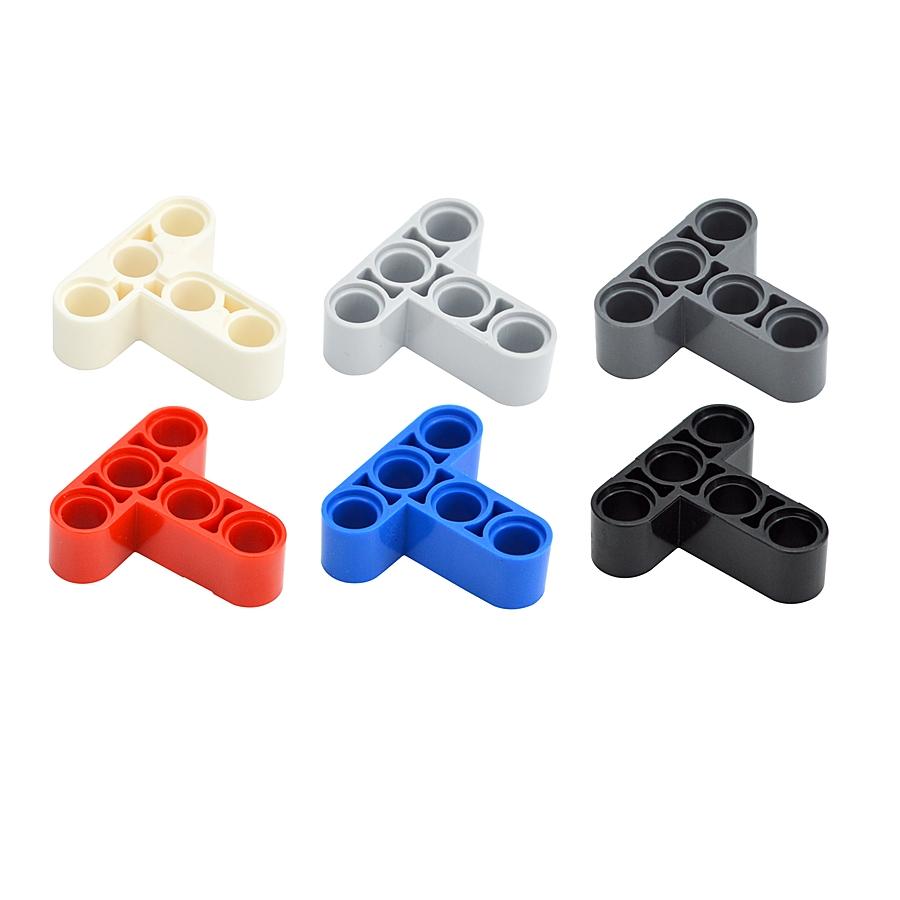 Moc Technical Building Blocks DIY 3x3 Holes T-shaped Arm Liftarm Beam Compatible 60484 Assembles Particles Parts Toy Brick