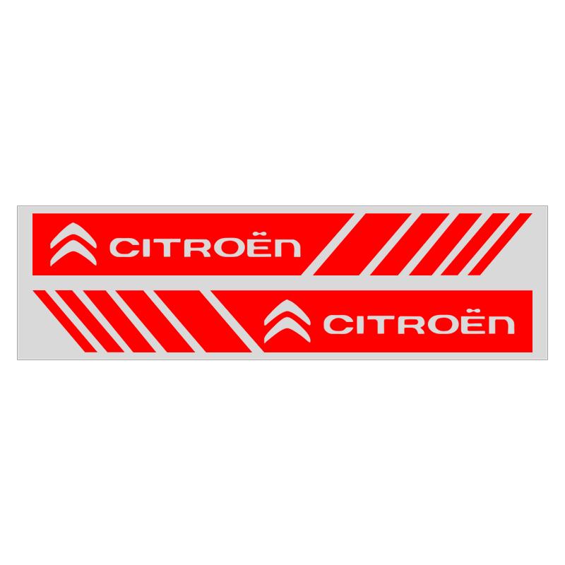 2 st Bilspegel 3D-dekaler Vinylfilm Dekaler Styling för Citroen C1 C3 C4 Grand Picasso C4L C5 C6 C8 VTS Aircross