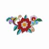 Flowers Leaves Embroidery Patches Hot Melt Adhesive Ironing DIY Embroidery Flowers Patch Sew Iron On Patches