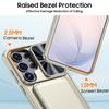 With Card Holder Sliding Camera Cover And Stand For Samsung Galaxy S26 Ultra Phone Case, Anti-Fall PC+TPU Wallet Case-Champagne