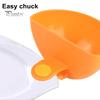 4Pcs Dip Clip Set for Bowls Plates Food-Grade Sauce Dish Dishwasher Safe Portable Seasoning Box for Spice Tomato Sauce Salt Veggie Vinegar Ketchup