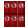6PCS Chinese Style Luck Money Envelopes Red Pocket Money Pocket  Spring Festival