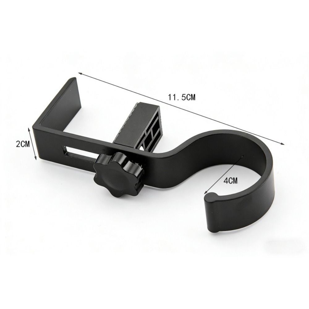 Aluminum Alloy Adjustable Desk Hook Adjustable Portable Backpack Holder Easy Install Double Hook Multipurpose Hook