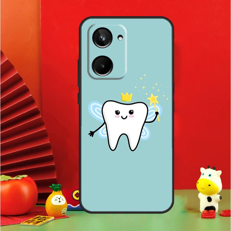 Dentist Dental Teeth Tooth Doctor For Realme GT6 GT7 15 Pro 10 11 12 13 14 Pro Plus C65 C67 C63 C61 C55 C51 C53 C35 C75 Case
