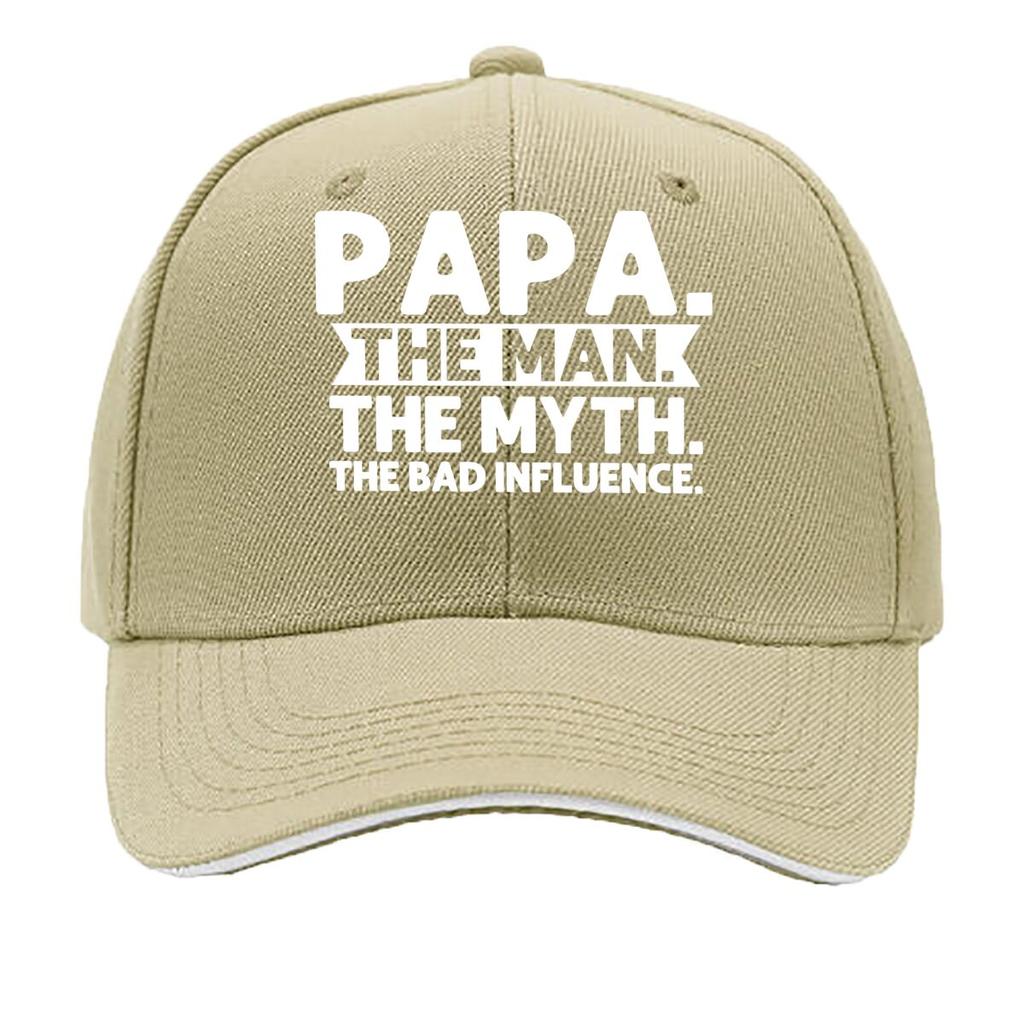 PAPA THE Unisex Adjustable Strap Breathable Unisex Hat with Lettering YK Style for Women Unisex Sandwich Baseball Cap