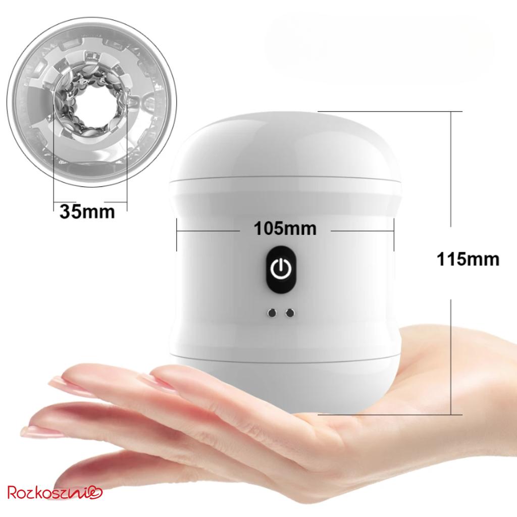 Mužský masturbátor umělá vagína vibrační režimy vibrační vajíčko sex gadget