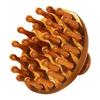 Sandalwood Round Disc Scalp Massage Comb for Hair Nourishing and Follicle Health