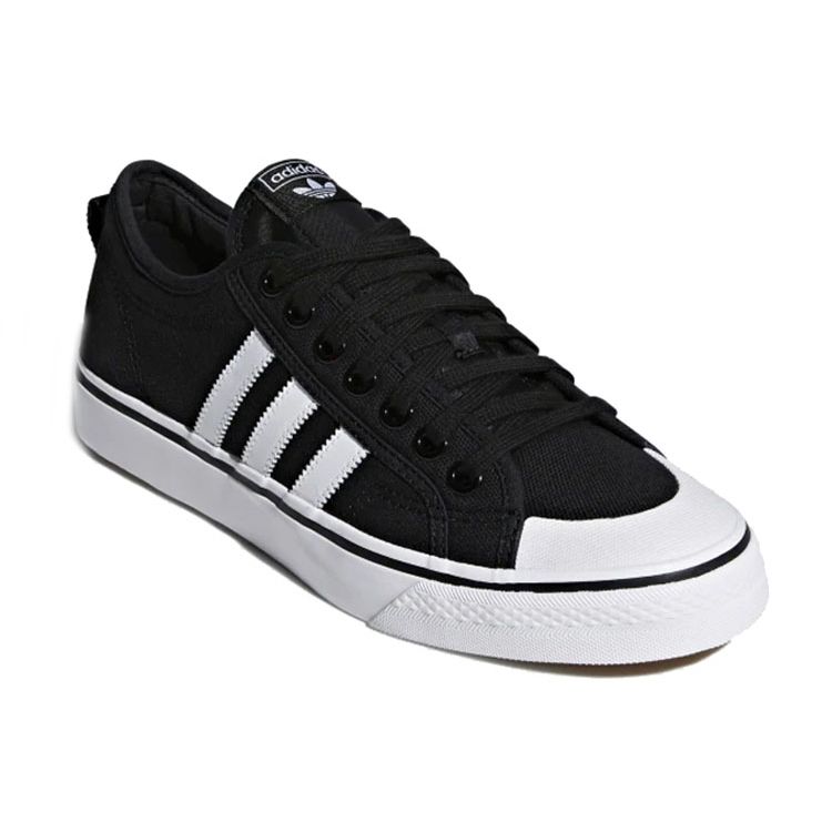 Adidas Nizza Svart Hvit Unisex Sneakers CQ2332