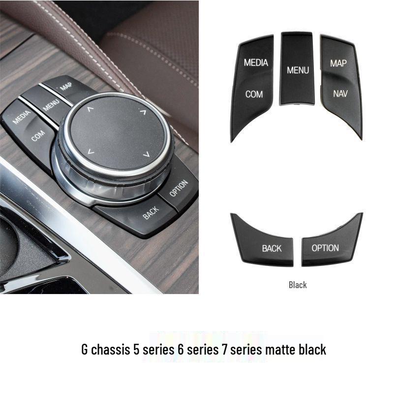 

Совместим с BMW 5, 6, 7 серии G30 G38 - Мультимедийная кнопка iDrive для центральной консоли