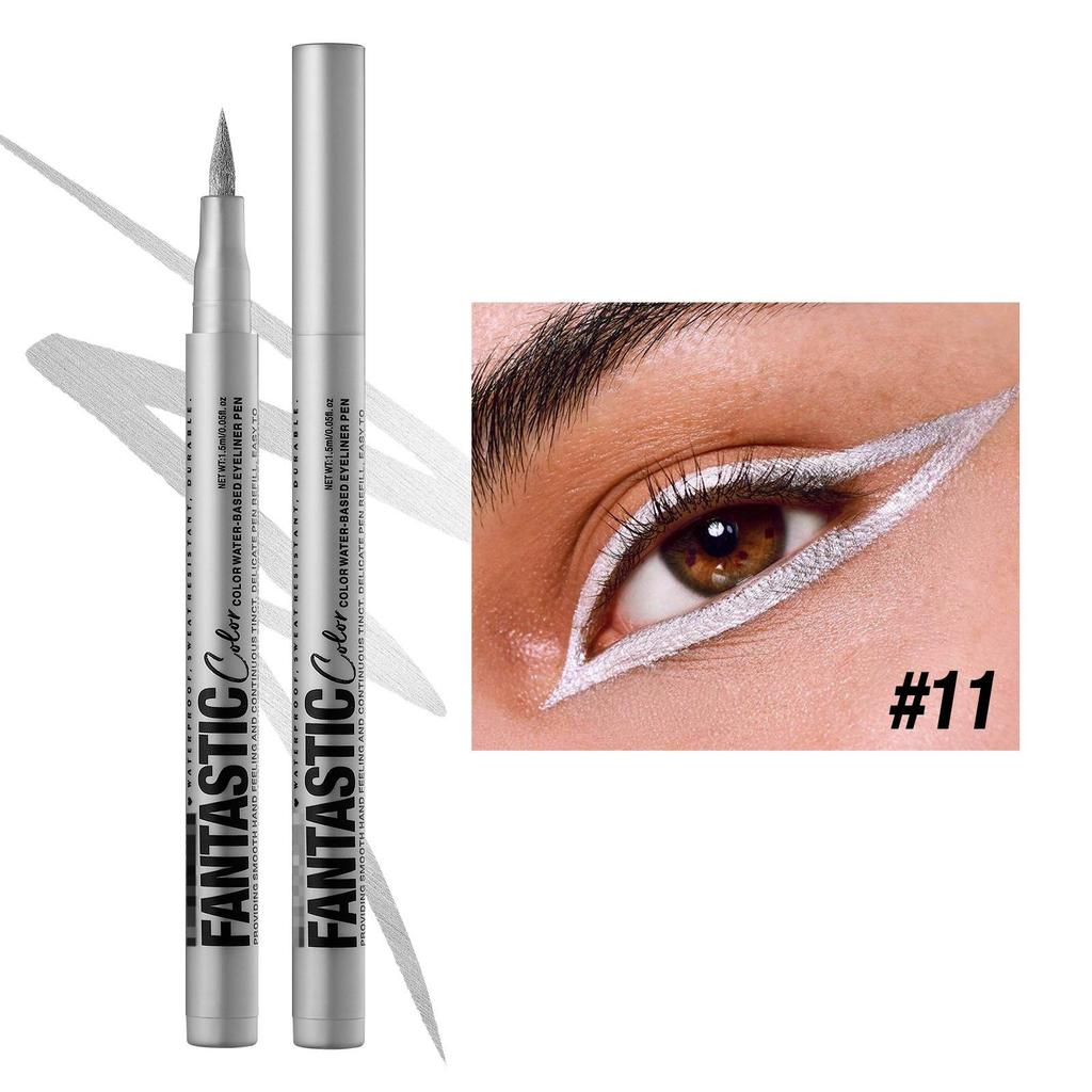 New Liquid Twelve-color Eyeliner Pen Is A Single Matte  Quick-drying