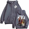 Bruno Mars Pop Singer The Romantic Tour Zipper Hoodie Men's Clothes High Street Jacket Sweatshirt Hooded