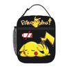 Pokemon Logo Large Capacity Thermal Insulation Lunch Bag Meal Pack Rice Bag  Storage Picnic Bags Tote