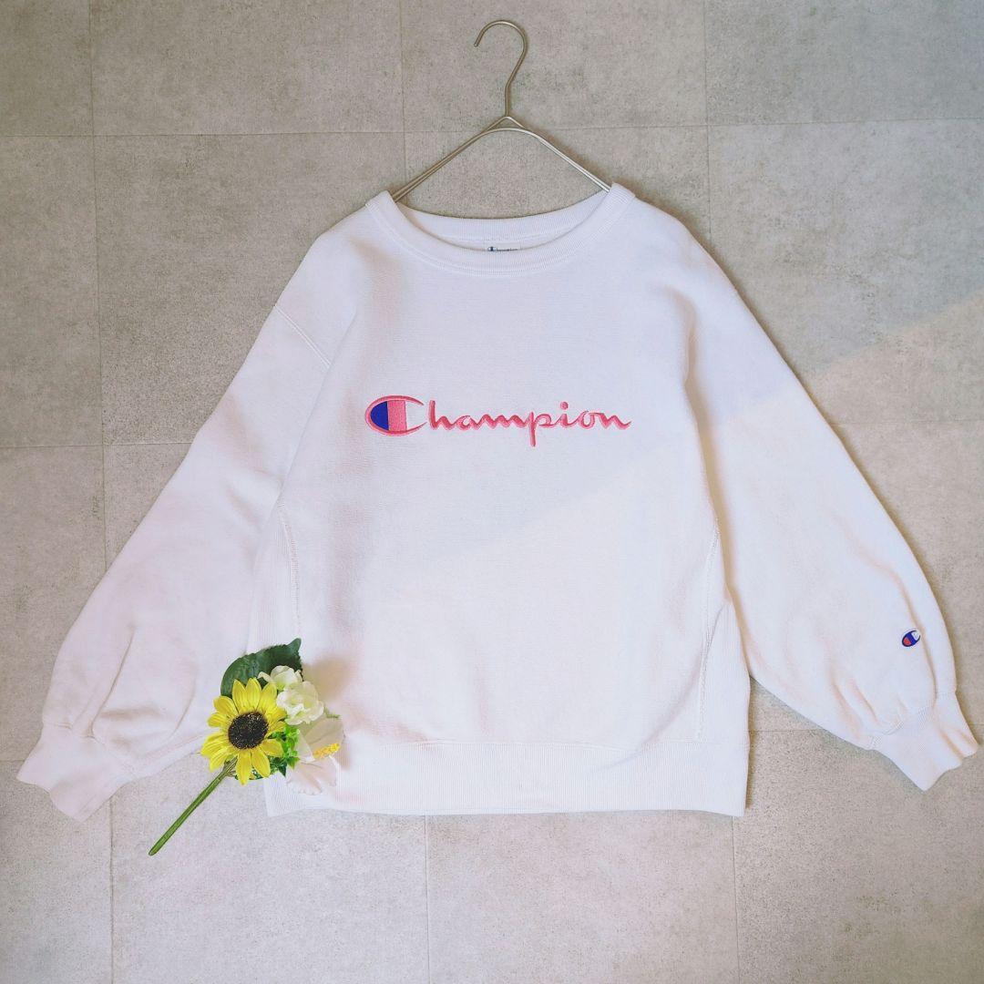 Used Champion Reverse Weave Sweatshirt Sweatshirt Mono Blue Tag Reprint M